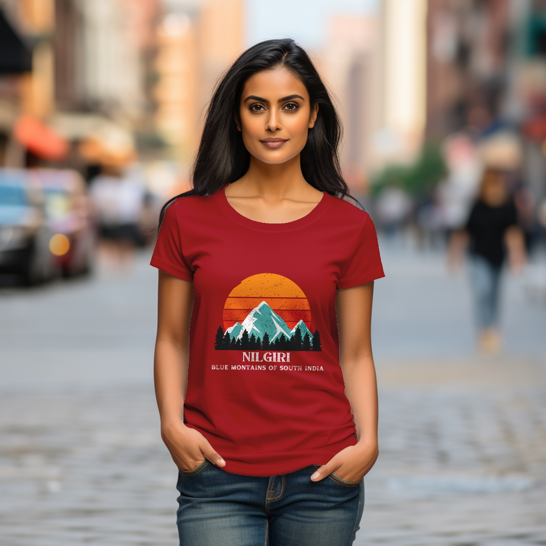 Women's Nilgiri Blue Mountains tee