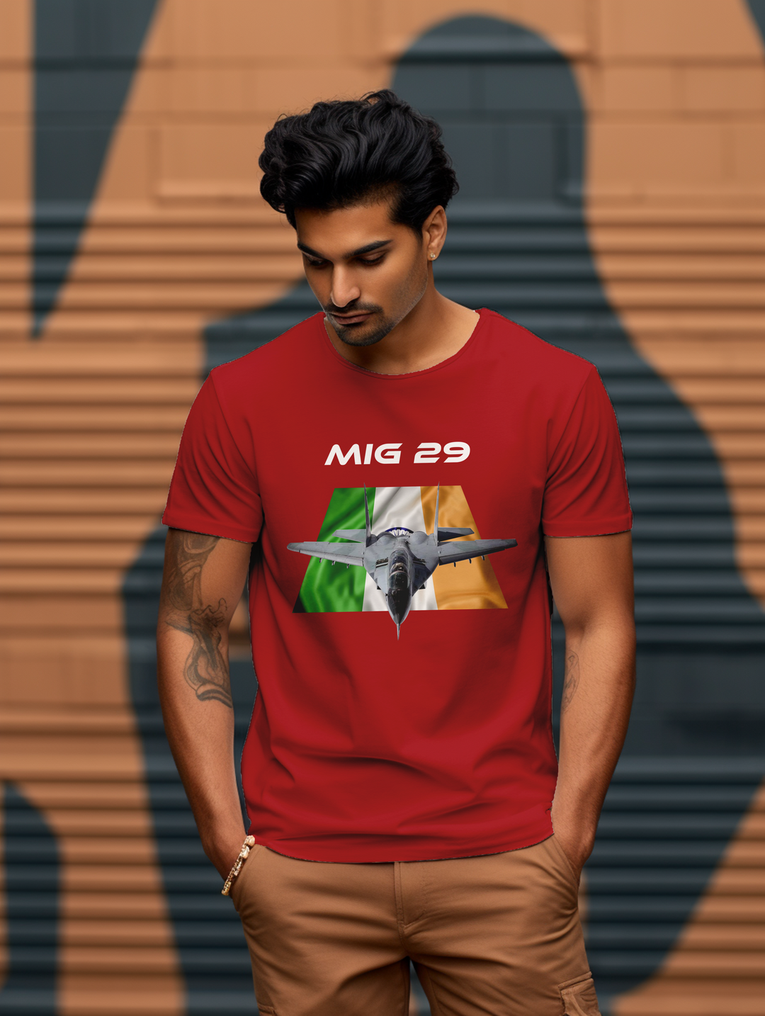 Men's MIG 29 Fighter Jet tee