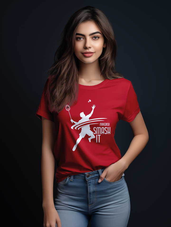 Women's Maverick Smash It tee