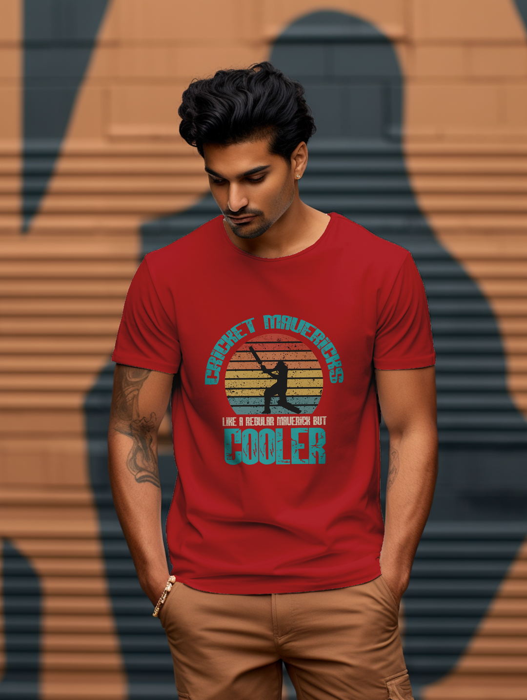 Men's Cricket Maverick tee