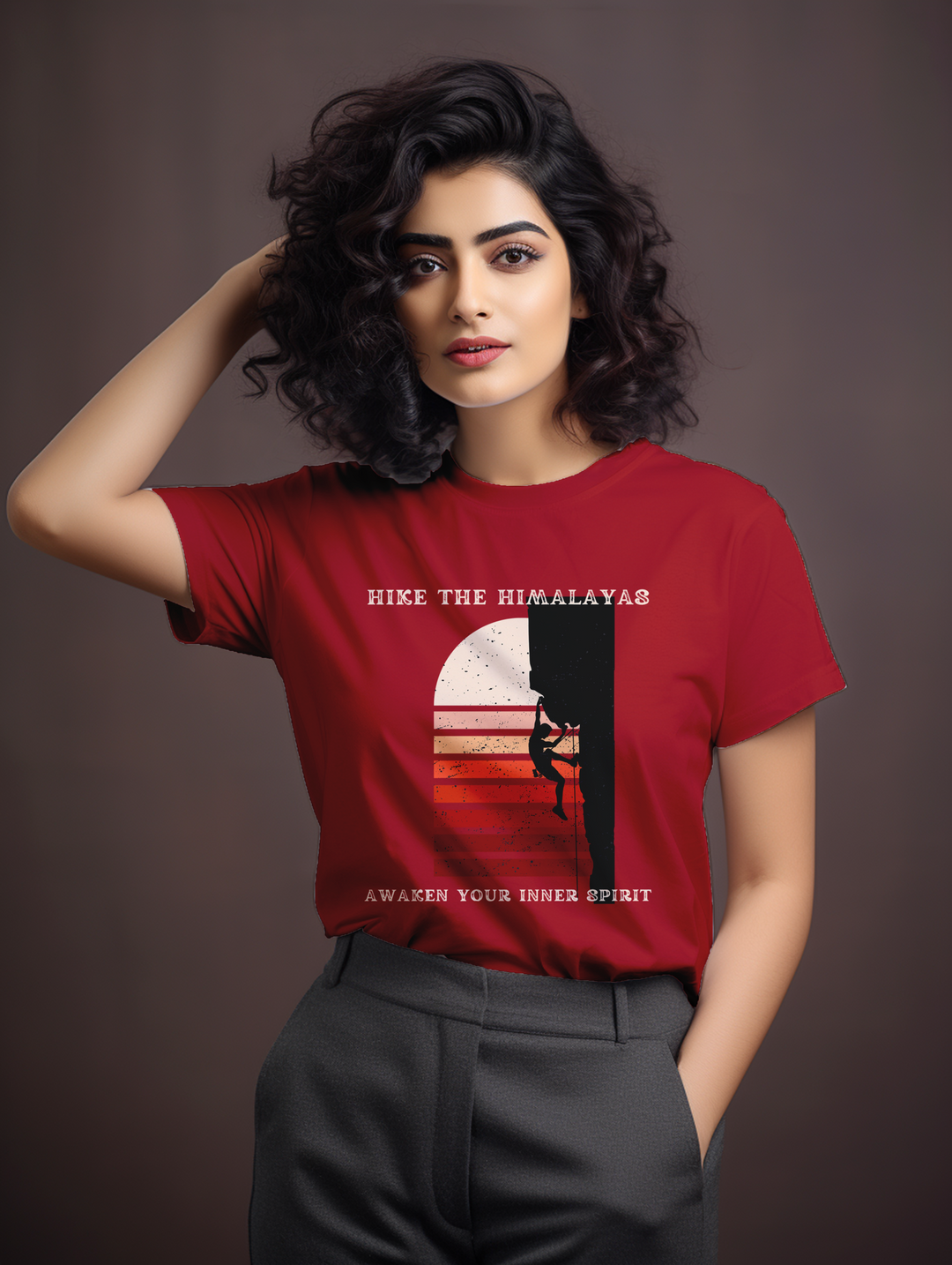 Women's Hike the Himalayas tee