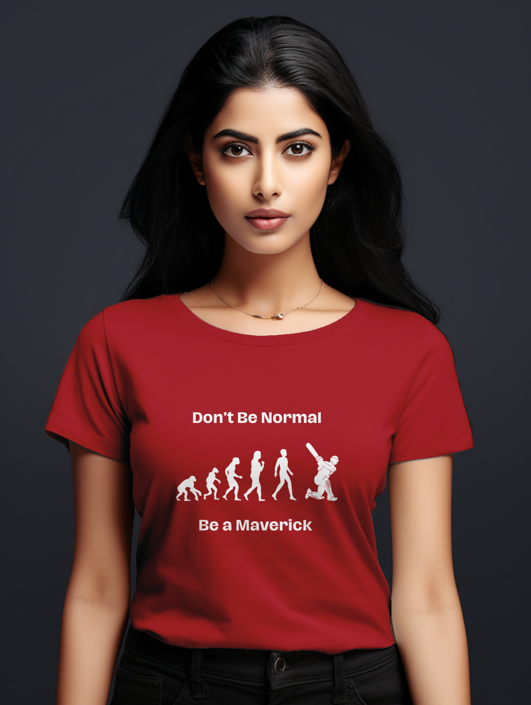 Women's  Don't be normal tee