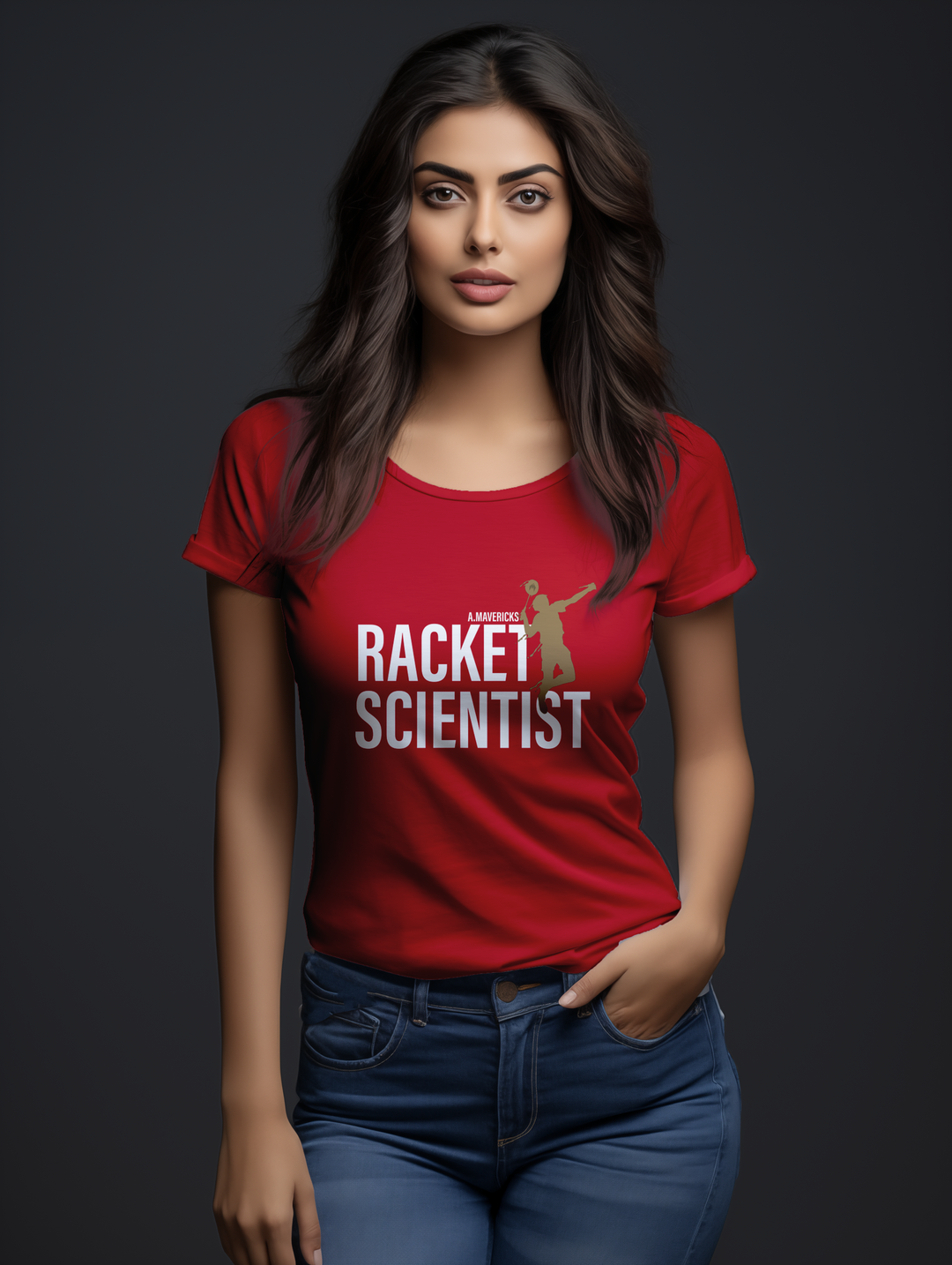 Women's Racket Scientist tee