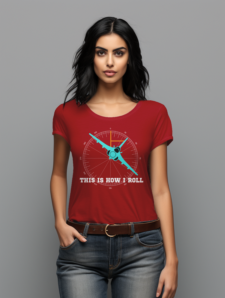 Women's This is how we roll tee