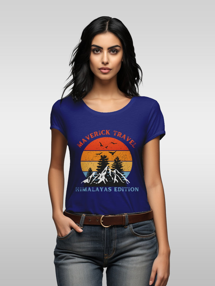 Women's Maverick Travel Himalayan Edition tee