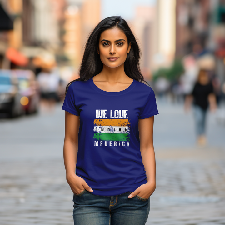 Women's We love Indian Maverick tee