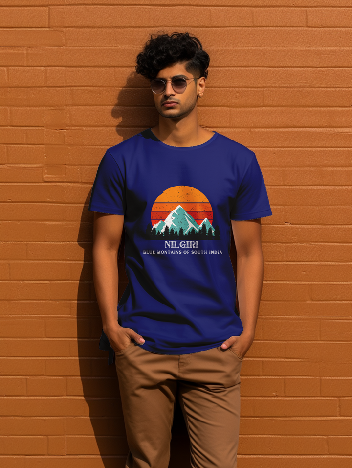 Men's  Nilgiri Blue Mountains tee