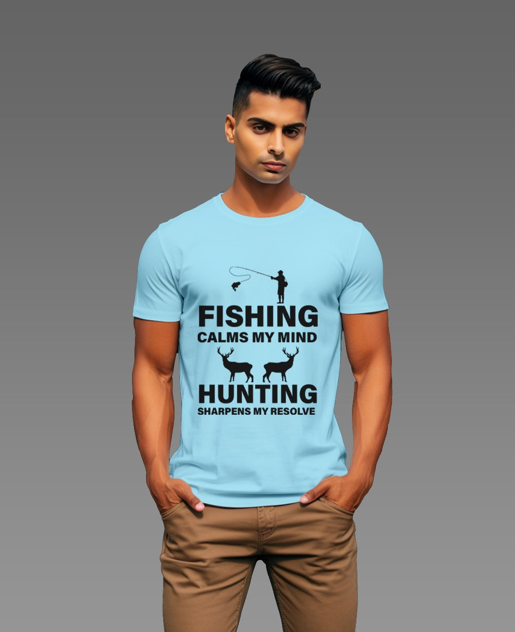 Men's Fishing and Hunting Tee