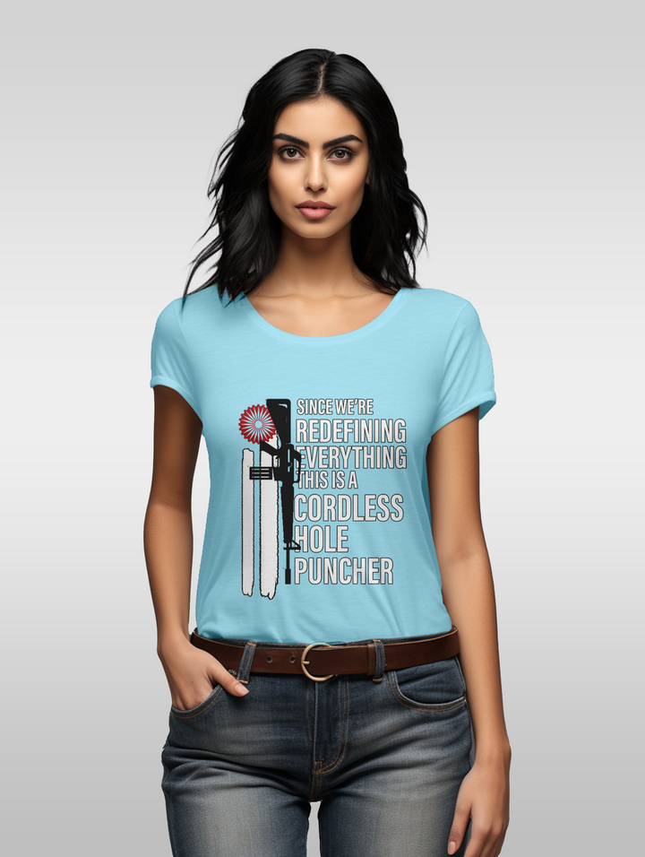 Women's Cordless hole Puncher tee