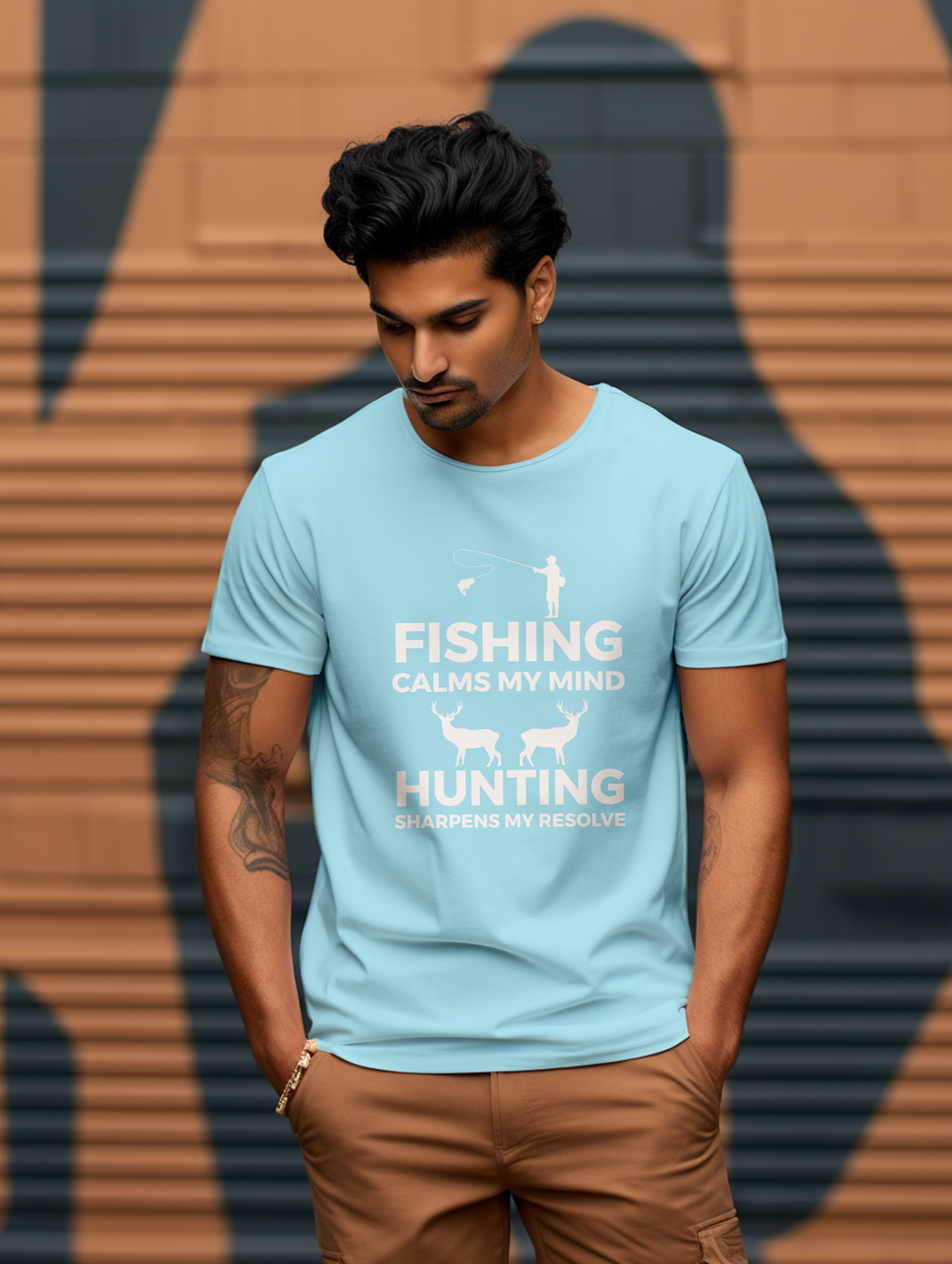 Men's Fishing and Hunting Tee