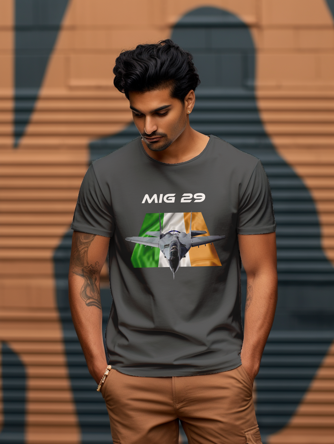 Men's MIG 29 Fighter Jet tee