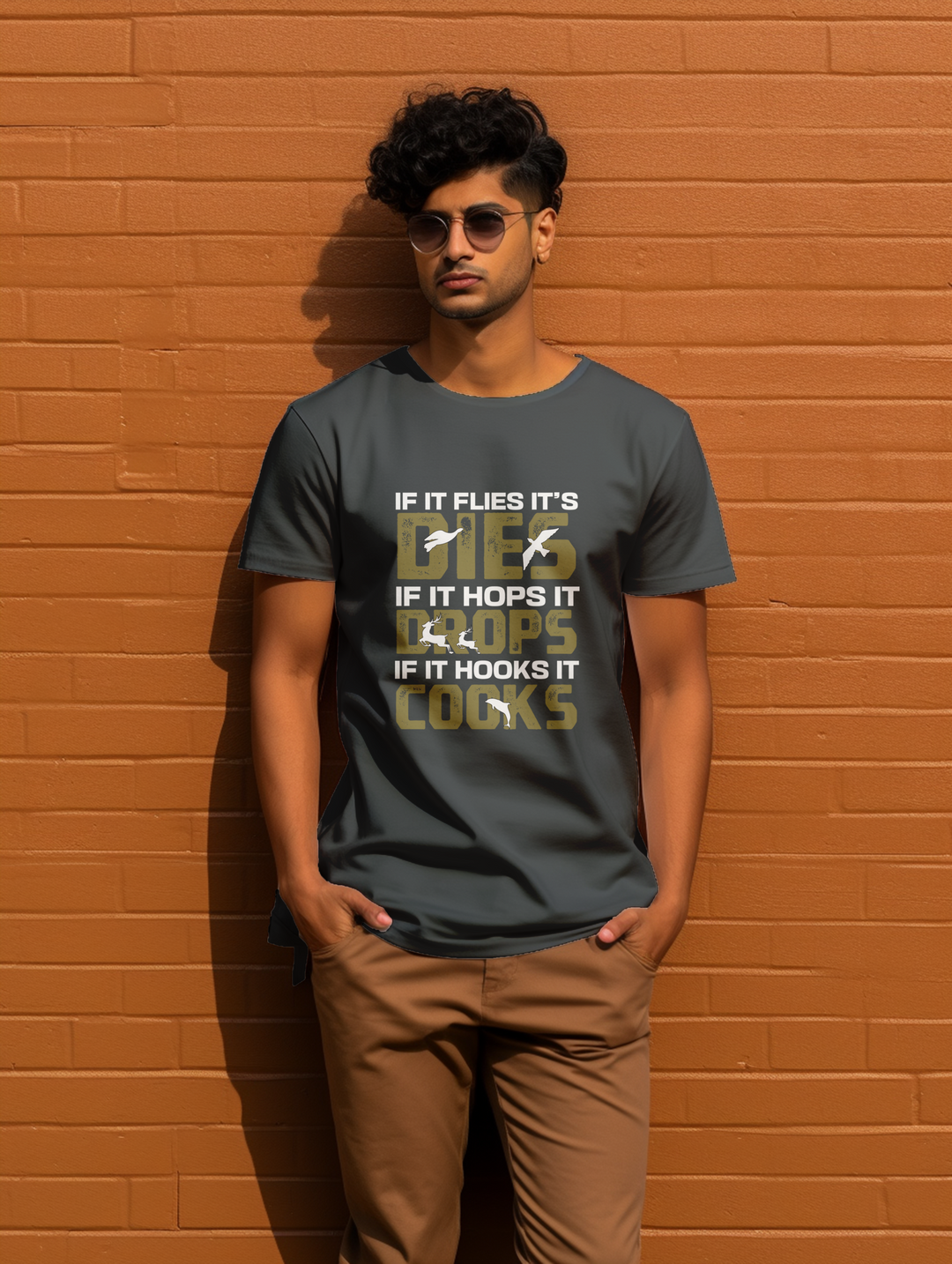 Men's Wildlife Wordplay  Tee