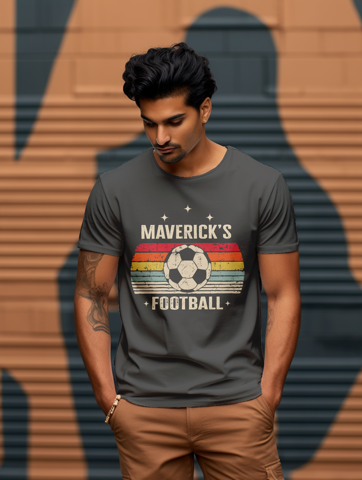 Men's Maverick's Football tee