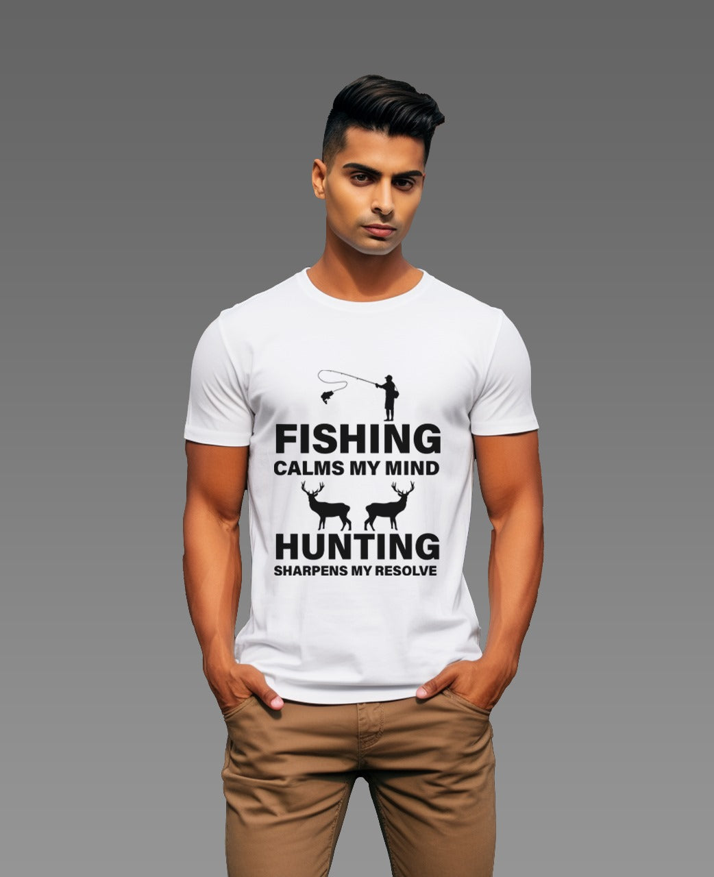 Men's Fishing and Hunting Tee