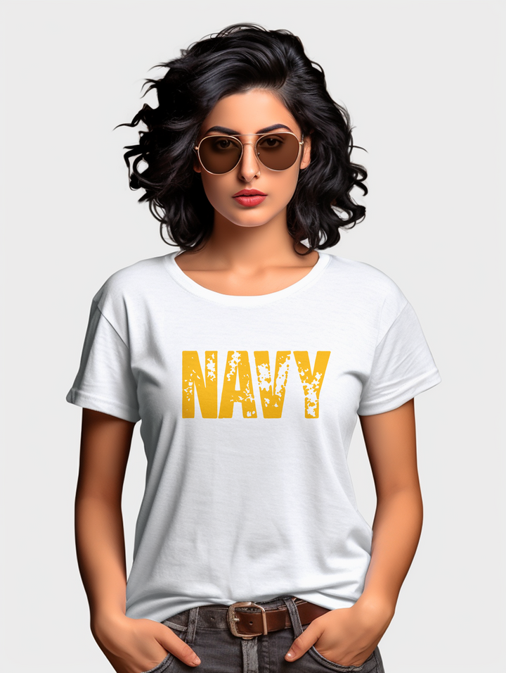 Women's Navy tee