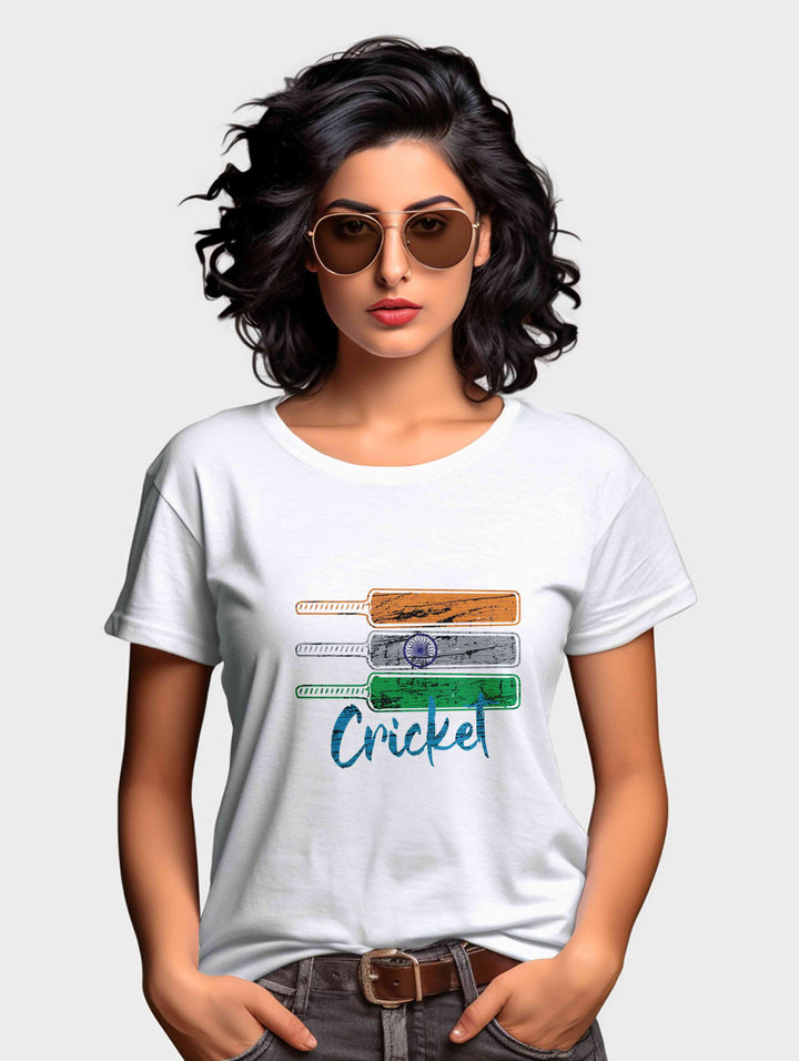 Women's Cricket tee