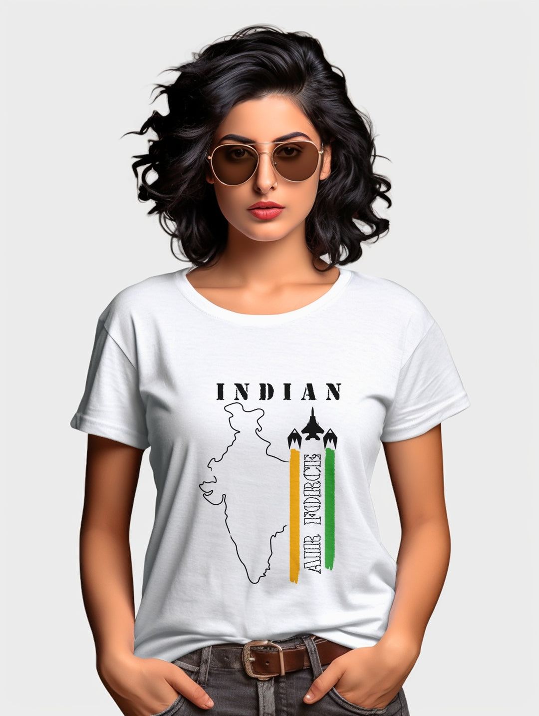 Women's Indian airforce tee