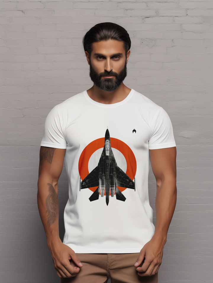 Mens  Sukhoi’s Supremacy – The IAF’s Formidable Falcon tee