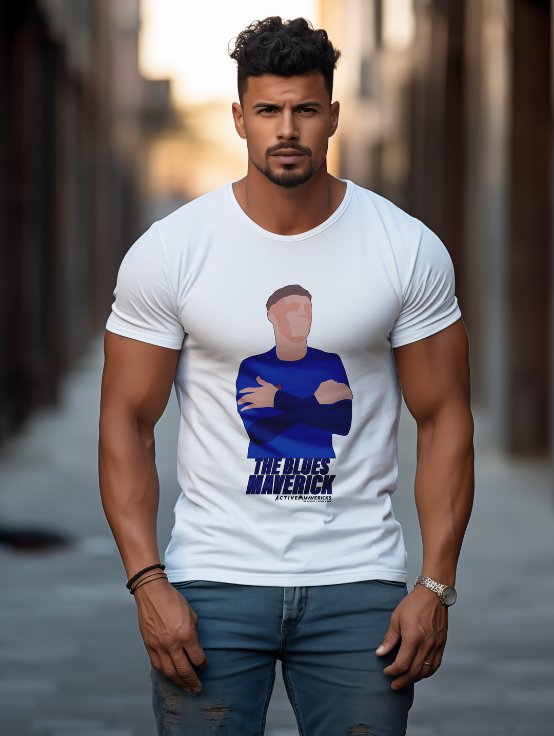 Men's The Blues Maverick tee