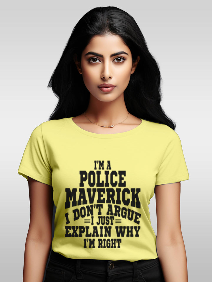 Women's Police Maverick