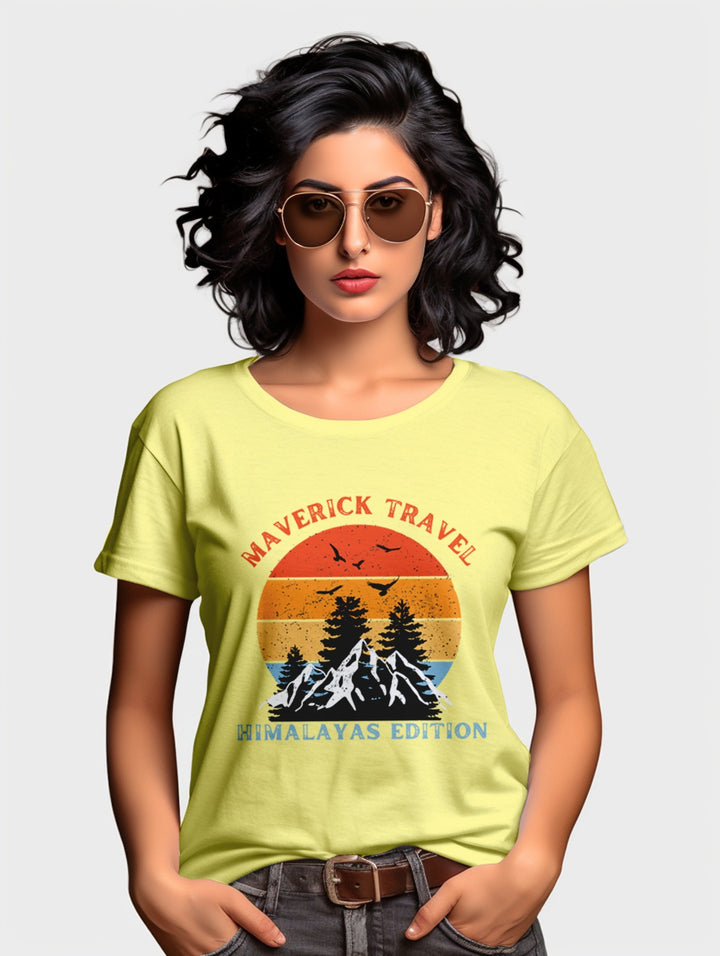 Women's Maverick Travel Himalayan Edition tee