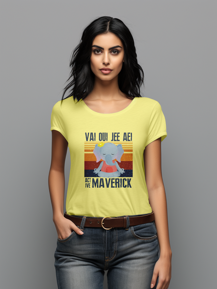 Women's Yoga Maverick tee